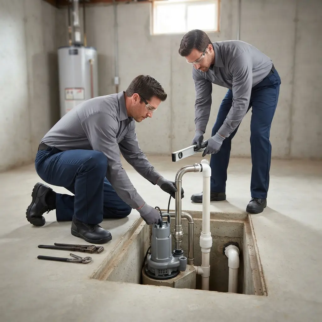 Installation pompe de relevage Bazeilles (08140)
