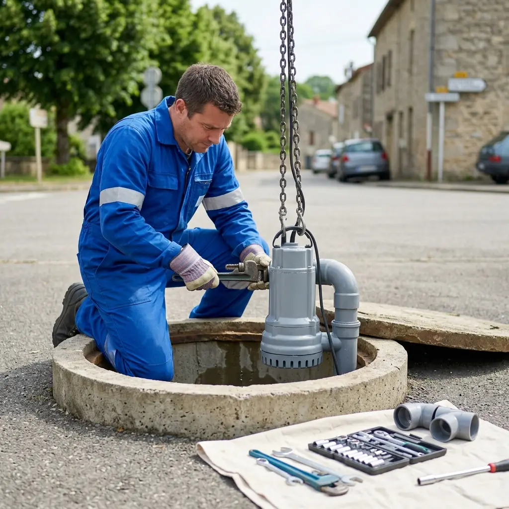 Garantie et respect des normes pour votre pompe de relevage à Floing