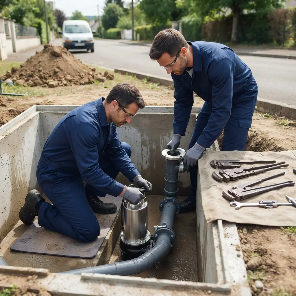 Installation pompe de relevage Sedan (08200)