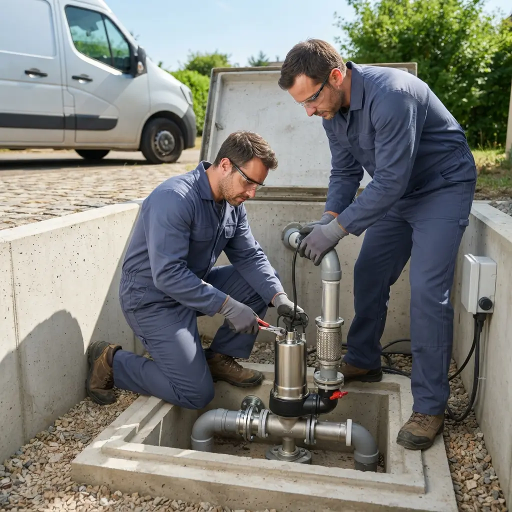 Installation pompe de relevage Vendeuvre-sur-Barse (10140)