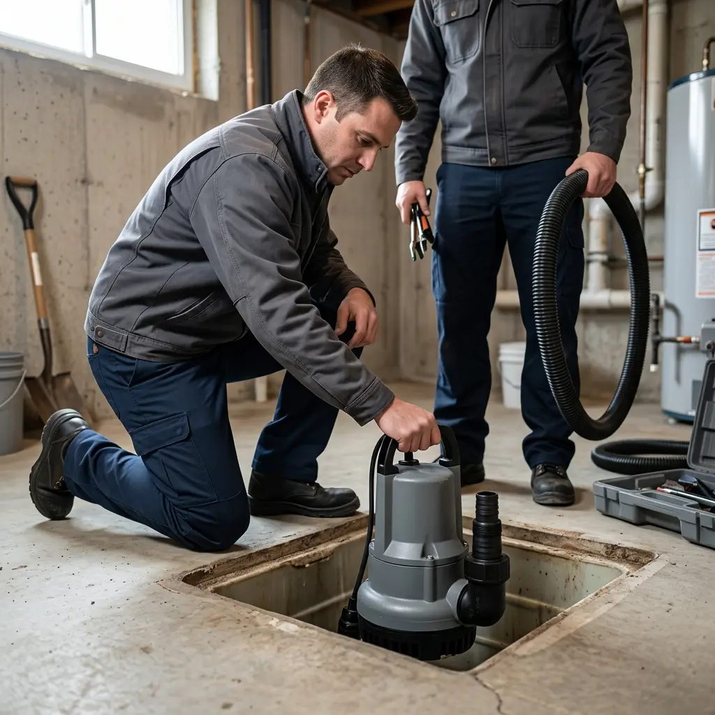 Installation pompe de relevage Sainte-Savine (10300)