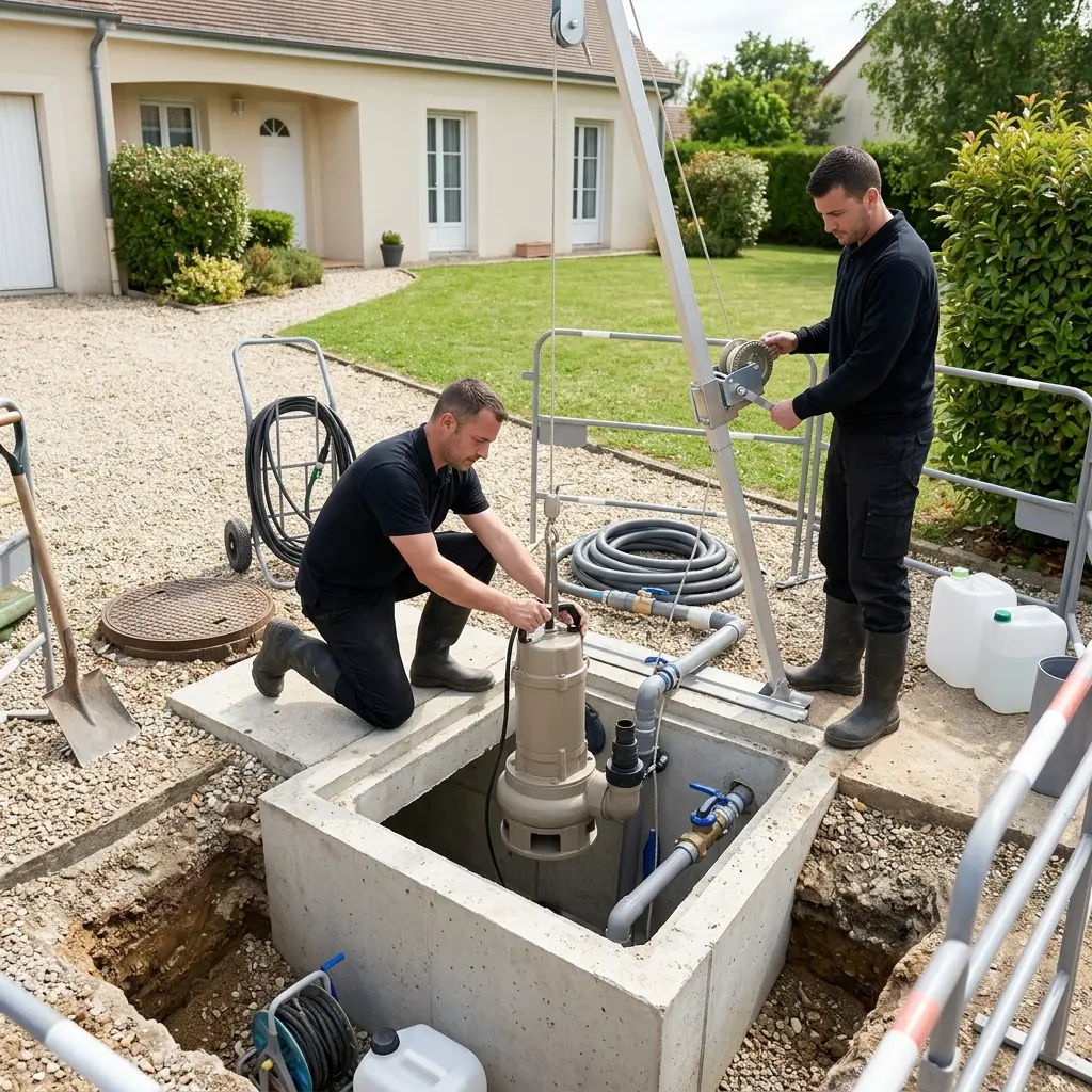 Pourquoi choisir notre service d’implantation pompe de relevage à Saint‑Parres‑aux‑Tertres