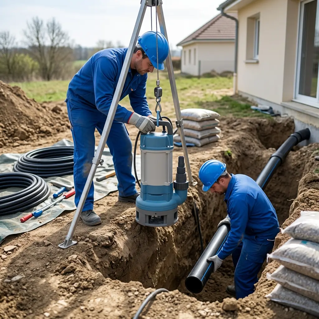 Expertise en installation pompe de relevage aux Les Noës-près-Troyes