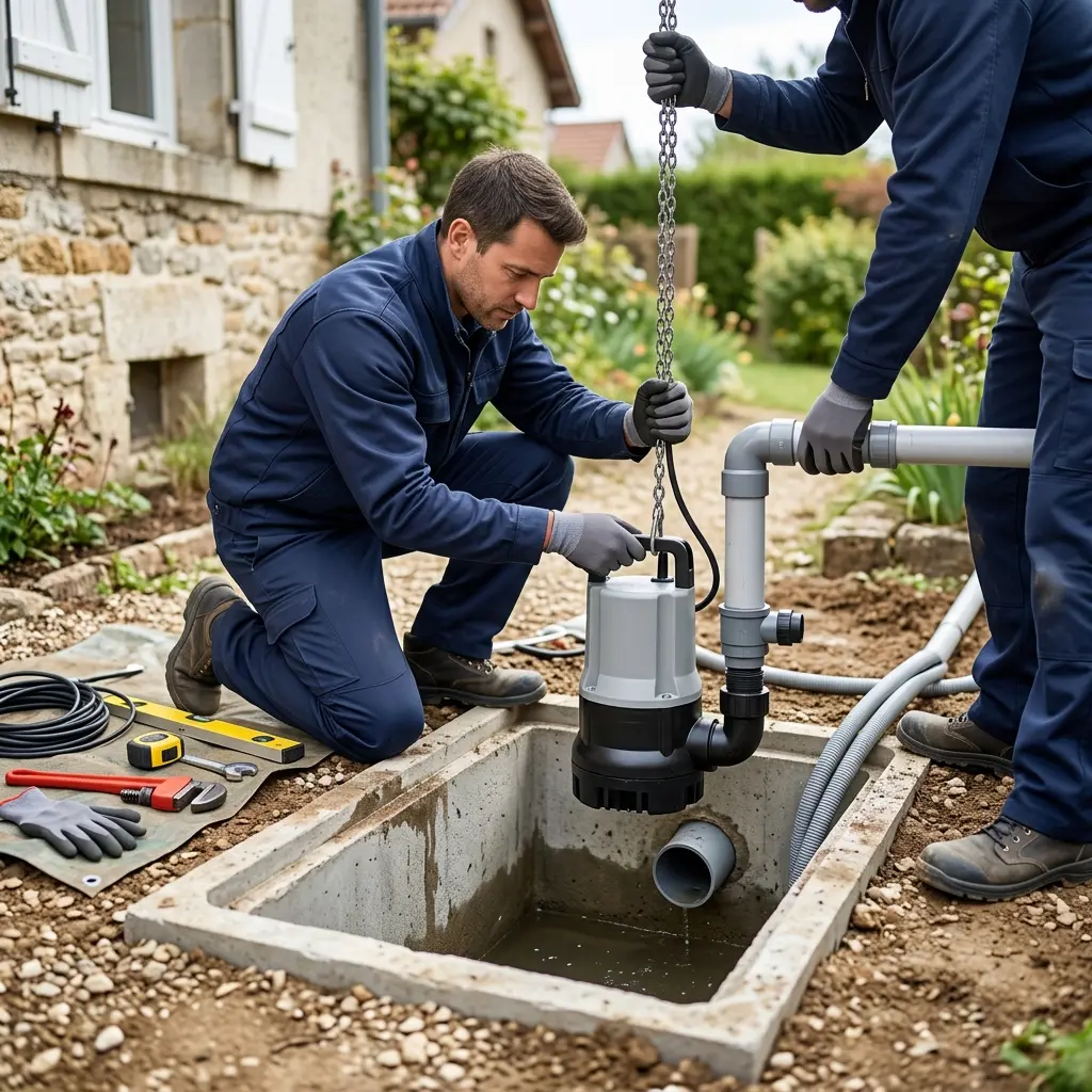 Installation pompe de relevage Baccarat (54120)