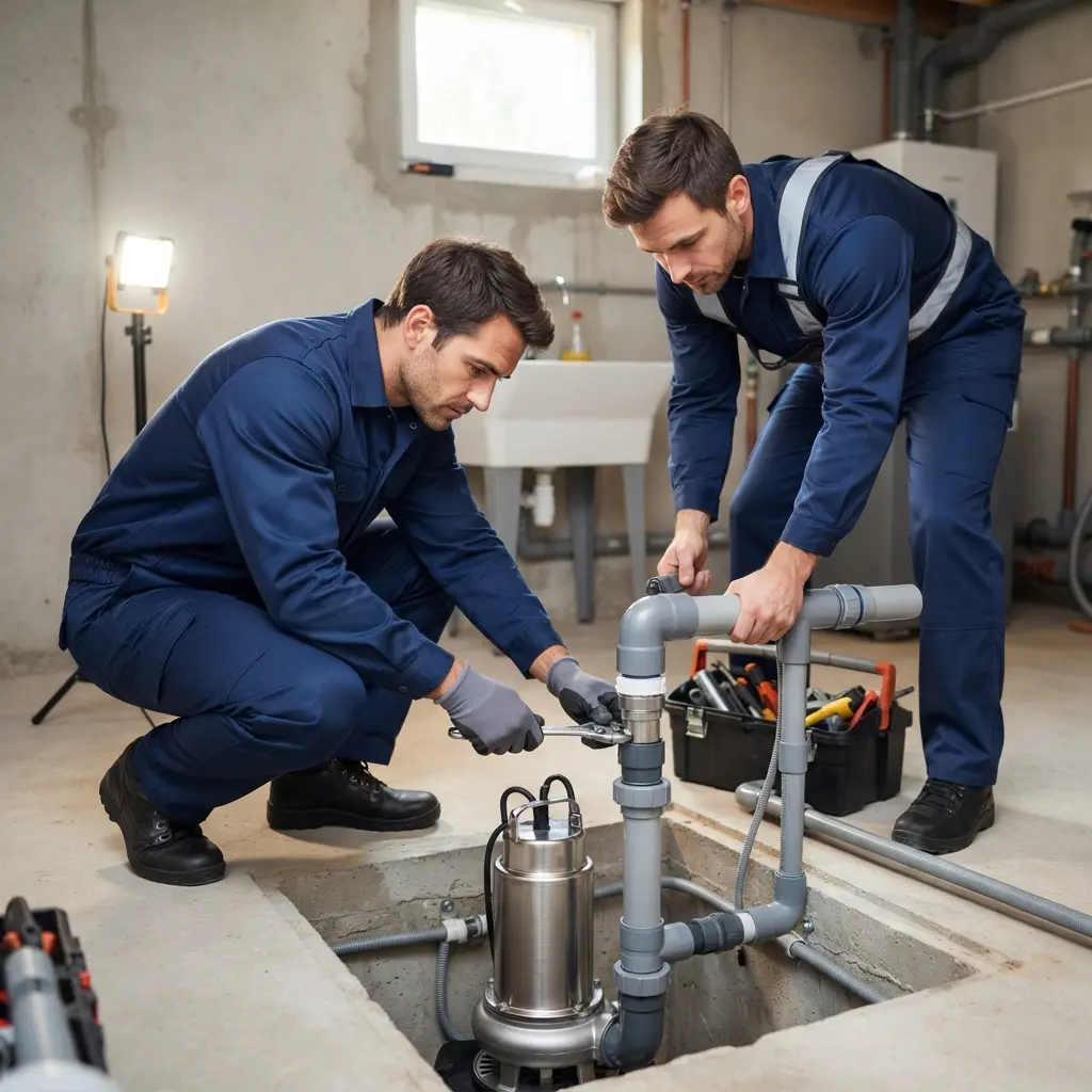 Notre approche d'installation de pompes de relevage à Bouxières-aux-Dames