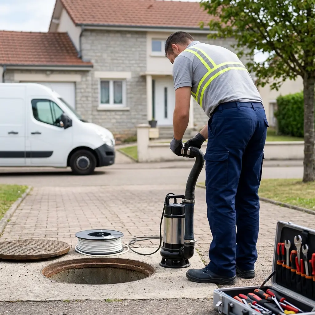 Comment se déroule l’intervention à Jœuf pour votre pompe de relevage
