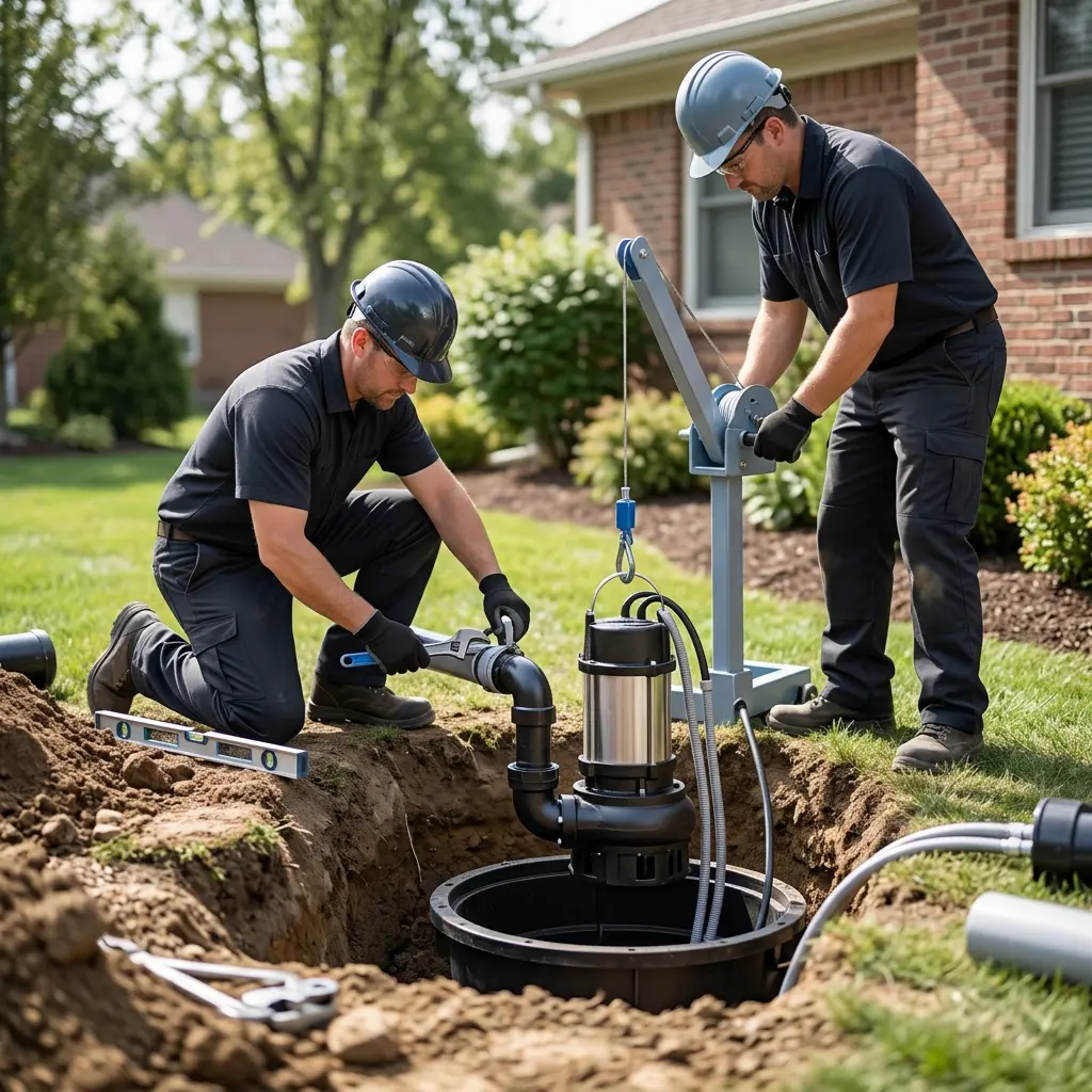 Installation pompe de relevage Longuyon (54260)