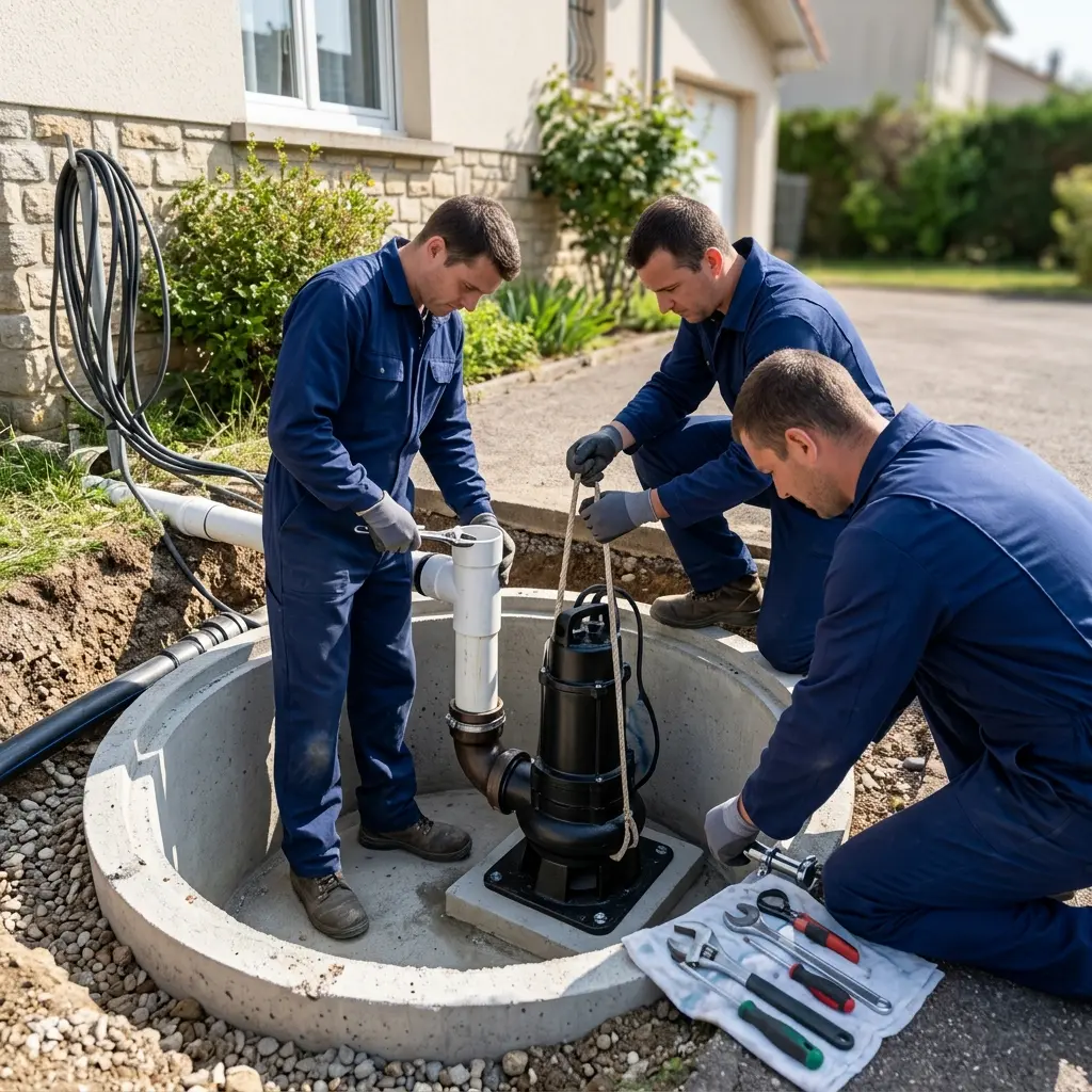 Expertise en installation pompe de relevage à Frouard
