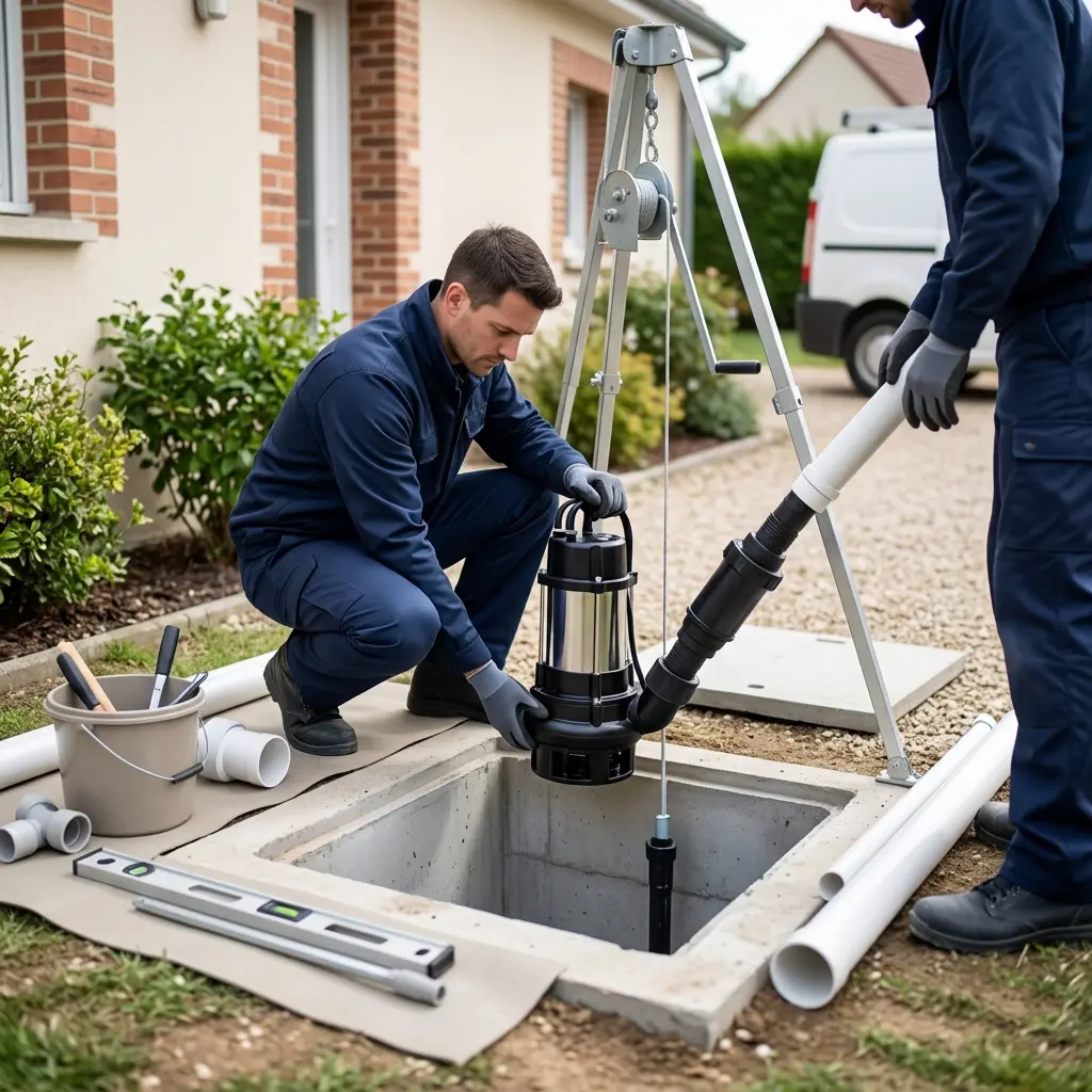 Installation pompe de relevage Frouard (54390)