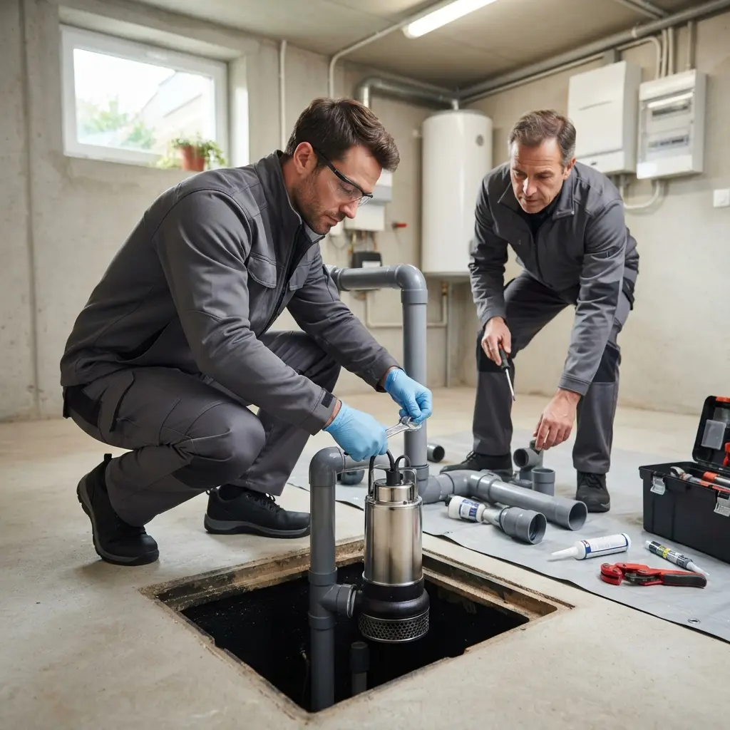 Installation pompe de relevage Liverdun (54460)