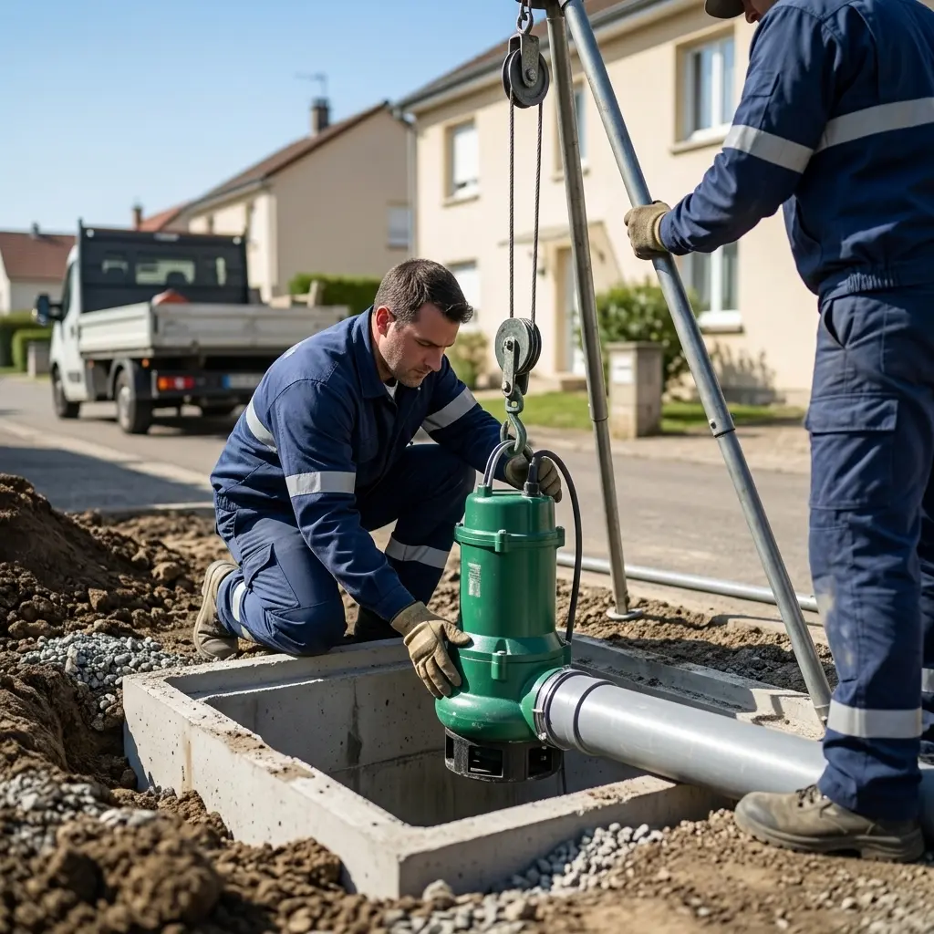 Pourquoi choisir notre équipe à Foug pour une installation pompe de relevage