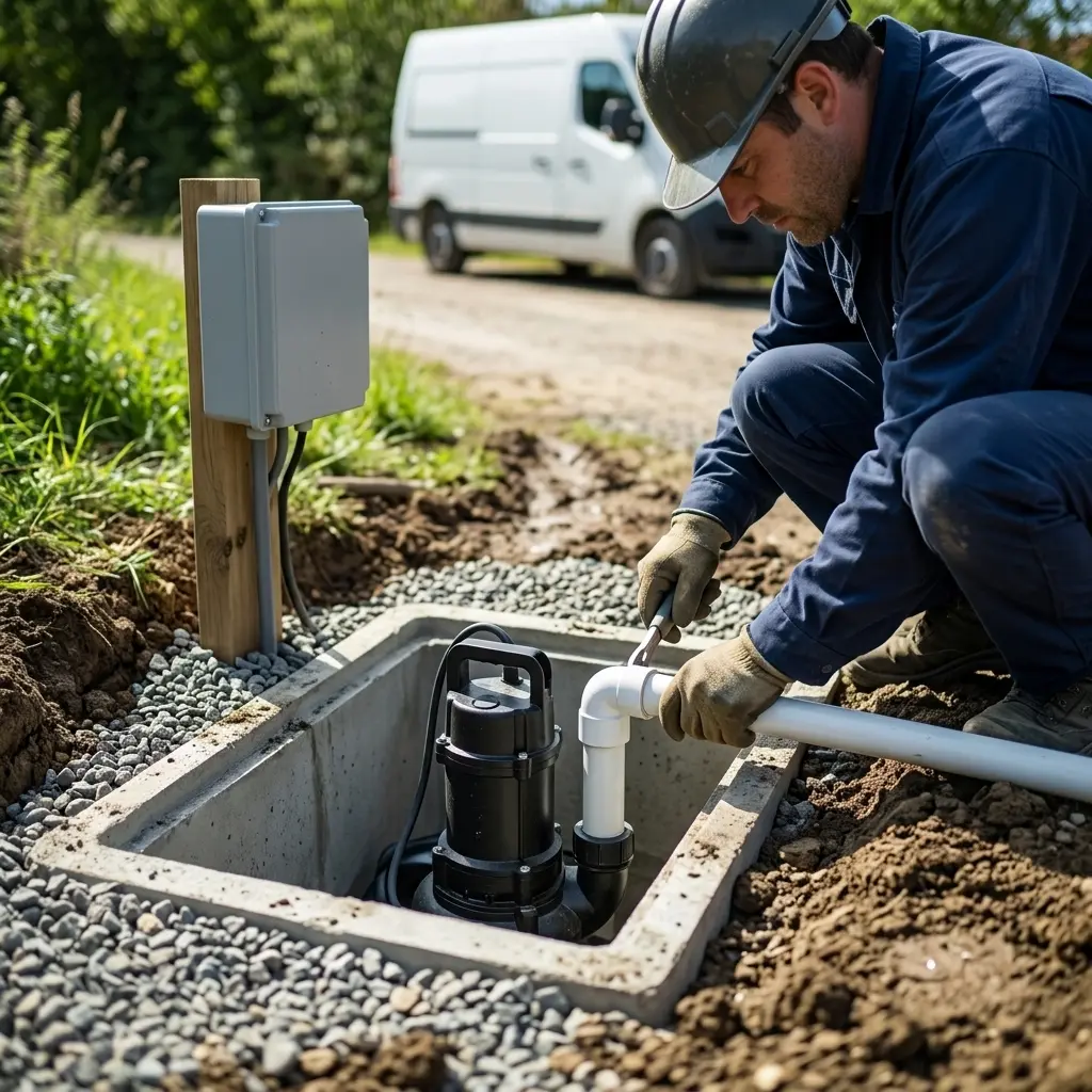Installation pompe de relevage Foug (54570)