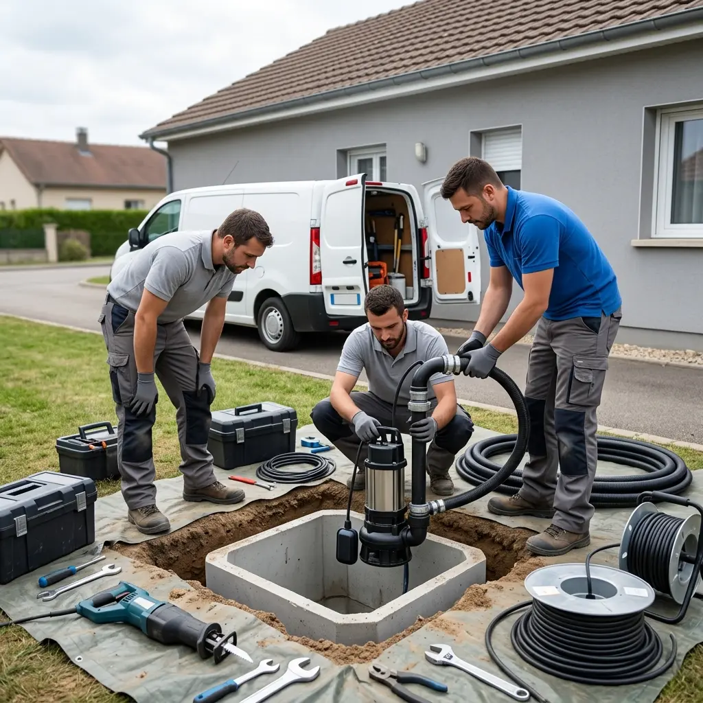 Pourquoi nous choisir pour l'installation de pompe à relevage à Saulnes