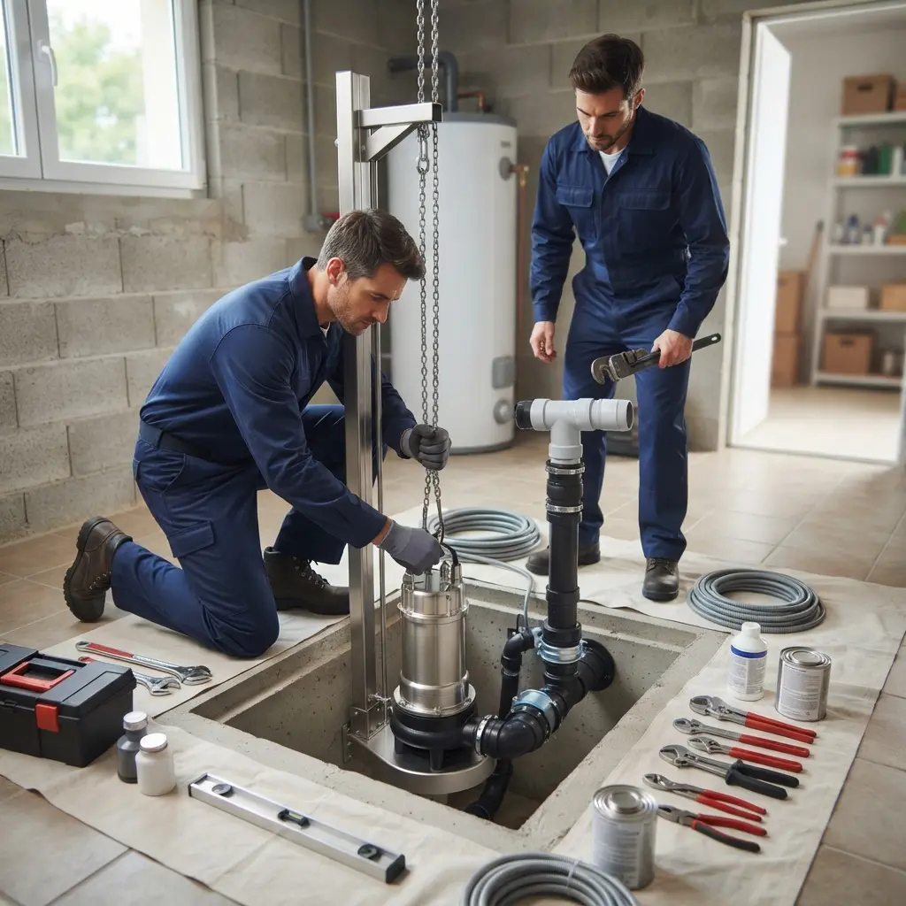 Installation pompe de relevage Lexy (54720)