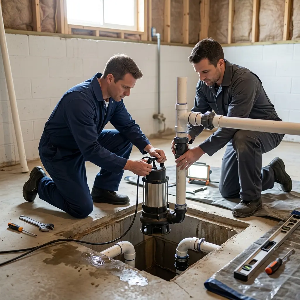 Installation pompe de relevage Gorcy (54730)