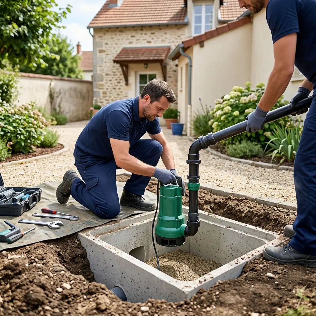 Installation pompe de relevage Conflans-en-Jarnisy (54800)