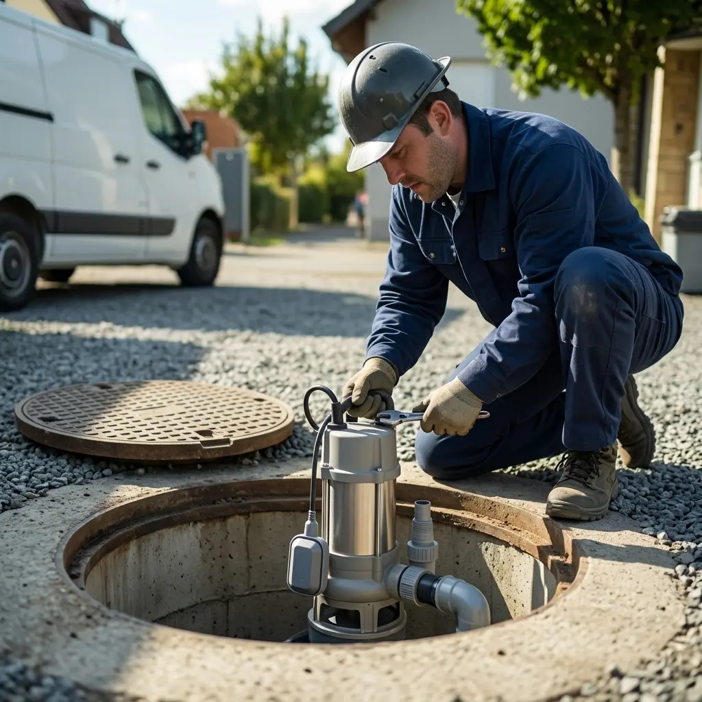 Installation pompe de relevage Reichshoffen (67110)
