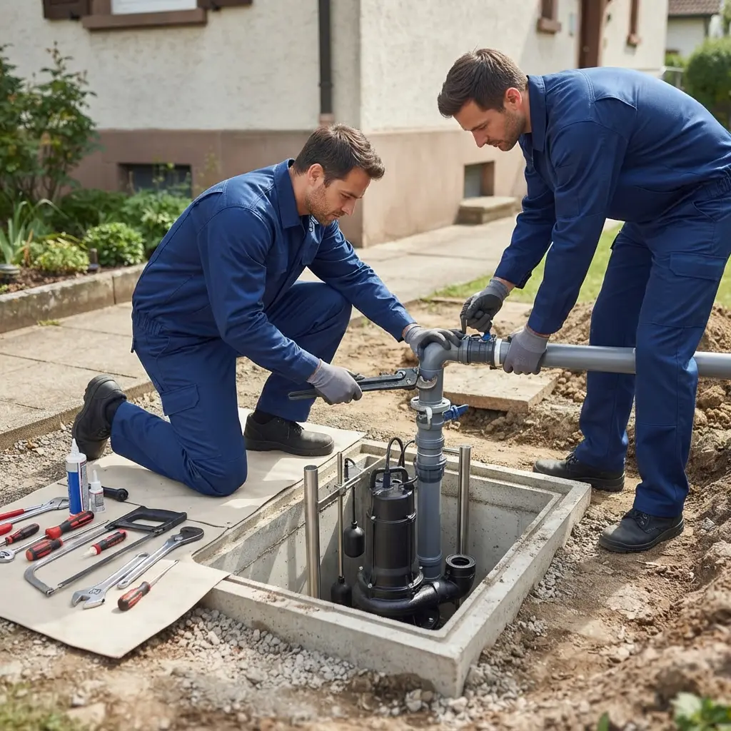 Installation pompe de relevage Eschau (67114)