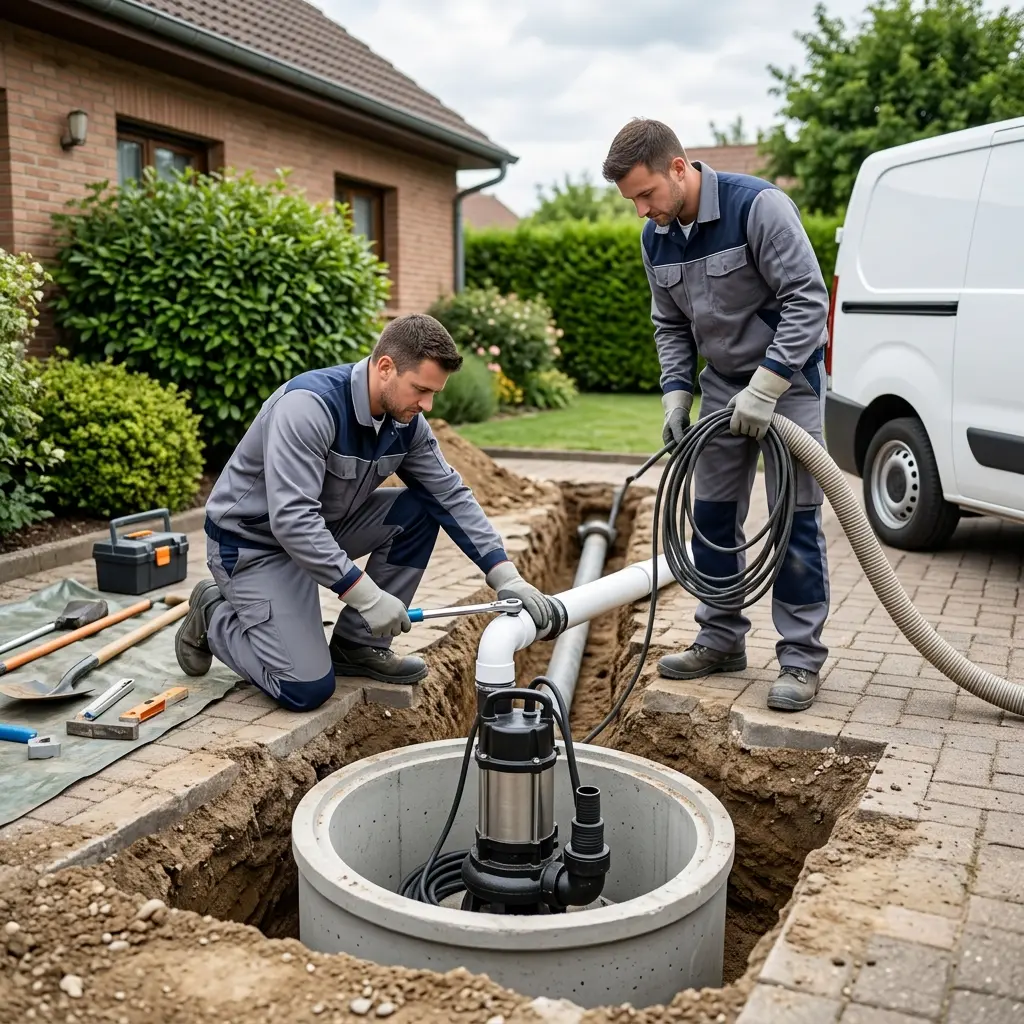 Installation pompe de relevage Plobsheim (67115)