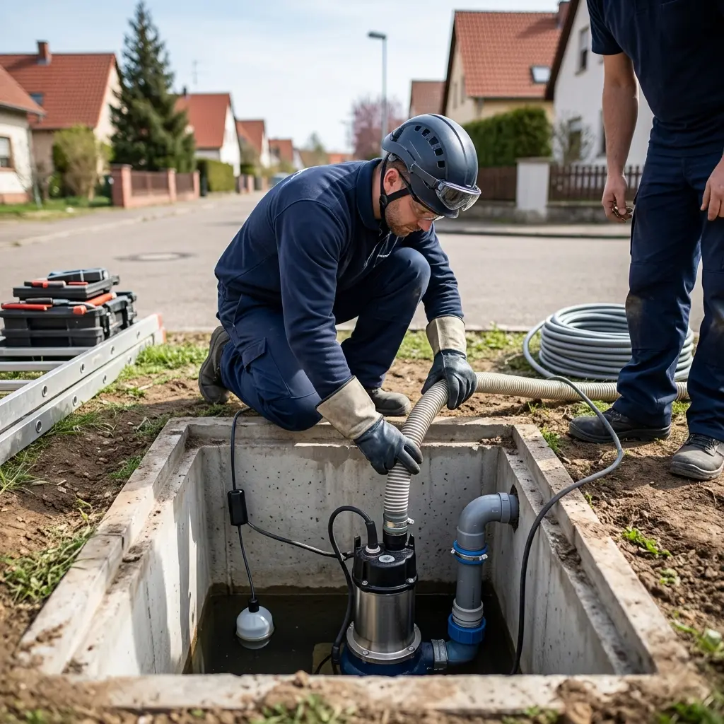 Installation de pompe de relevage sans surprises à Dorlisheim