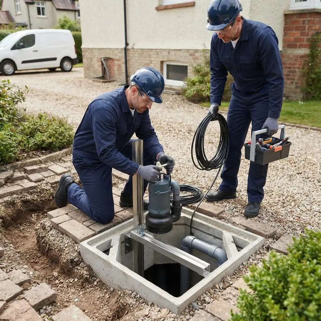 Installation pompe de relevage Erstein (67150)