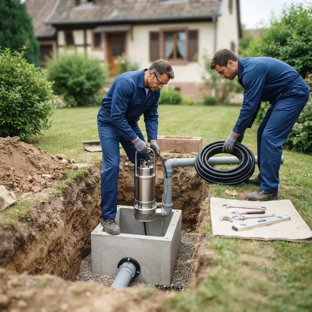 Installation pompe de relevage Mutzig (67190)