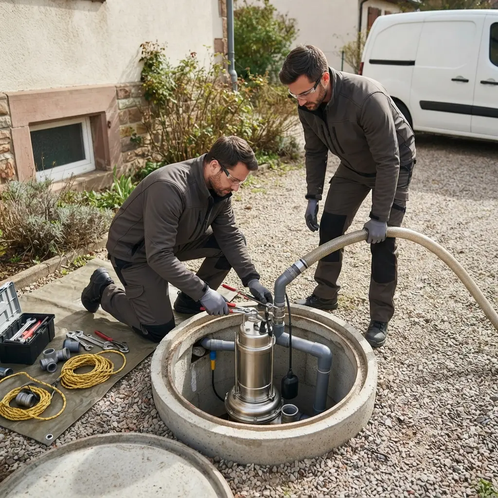 Assurez l’efficacité de votre pompe de relevage à Wolfisheim