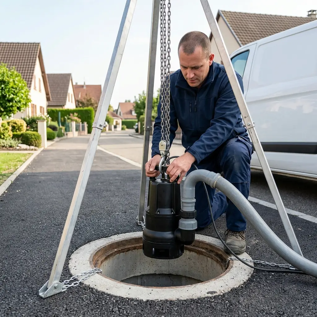 Installation pompe de relevage Mittelhausbergen (67206)