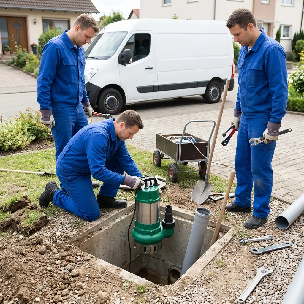 Installation pompe de relevage Schirrhein (67240)