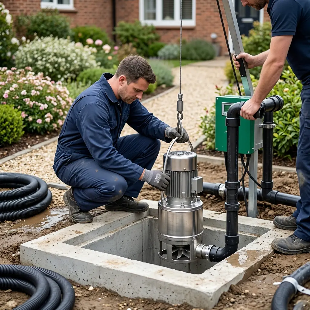 Installation pompe de relevage Soultz-sous-Forêts (67250)