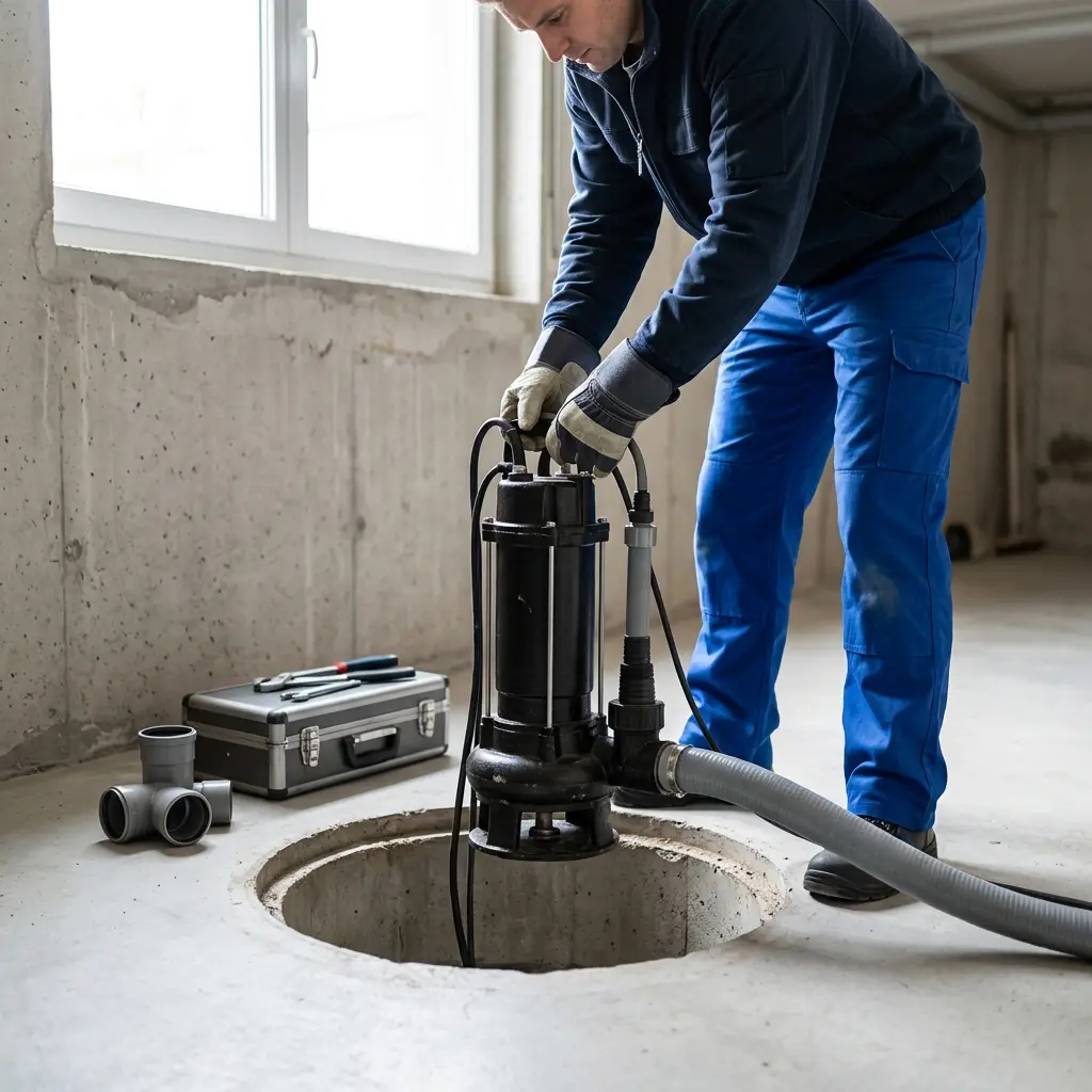 Installation pompe de relevage Sarre-Union (67260)