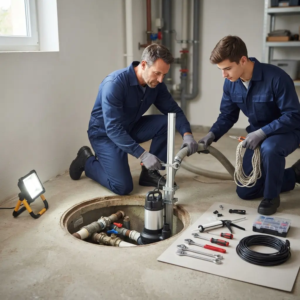 Installation pompe de relevage Hochfelden (67270)