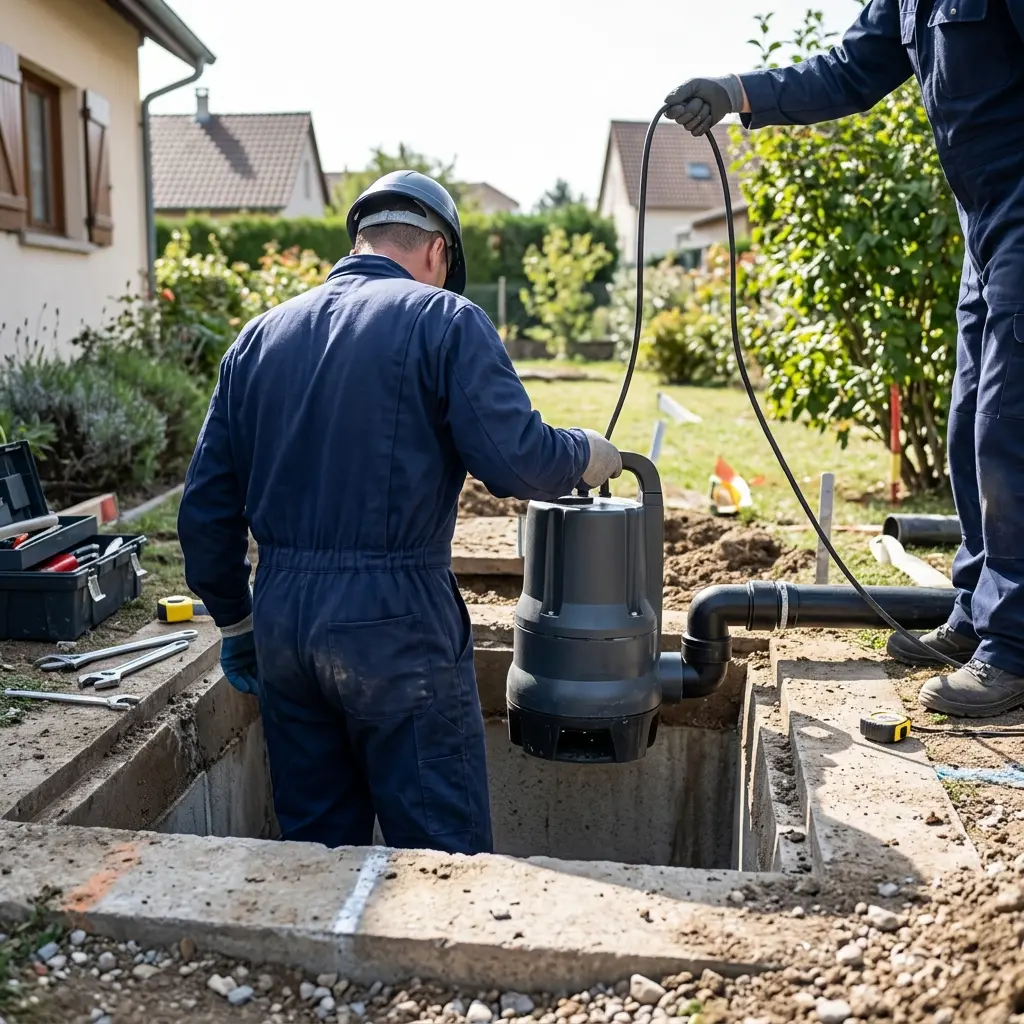 Installation pompe de relevage Wasselonne (67310)