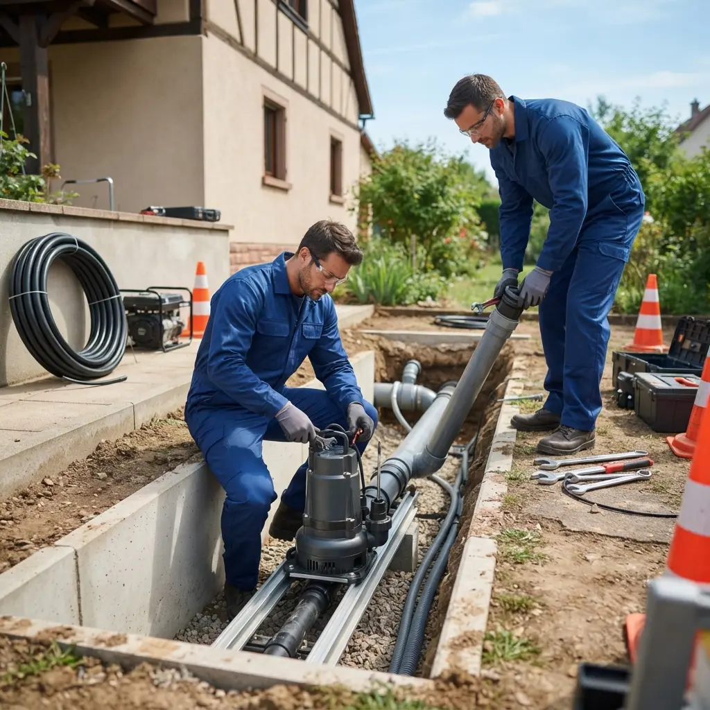 Nos procédures d’installation de pompe de relevage à Berstett