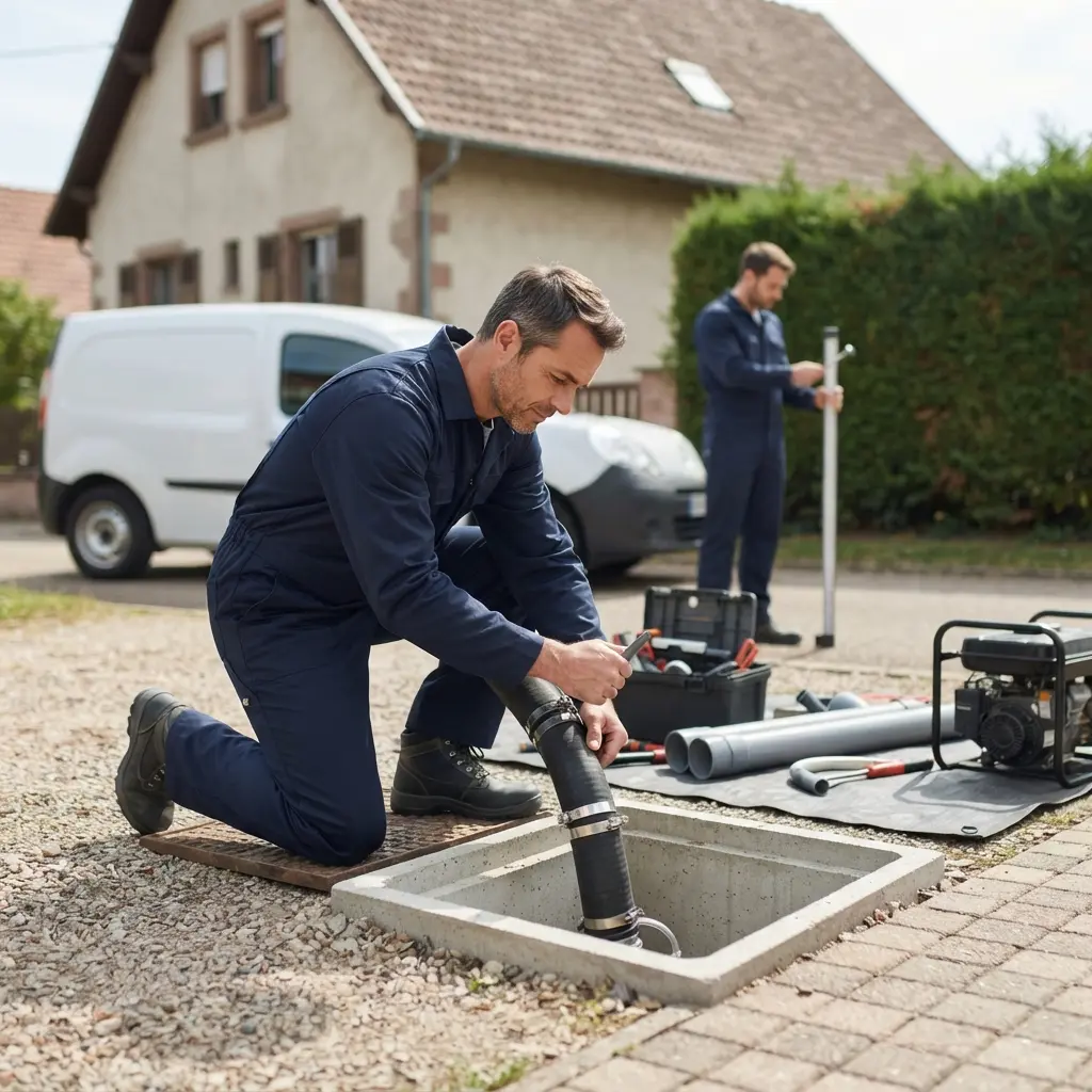 Installation pompe de relevage Marckolsheim (67390)