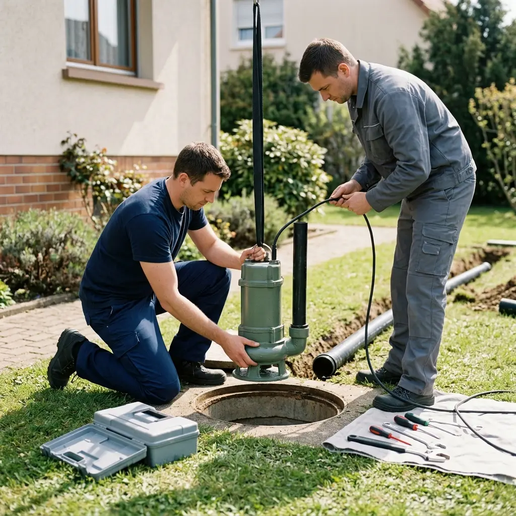 Installation pompe de relevage Rœschwoog (67480)