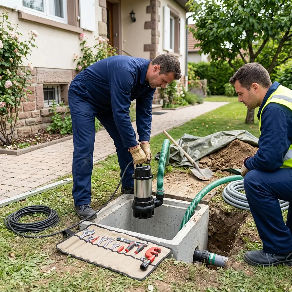Expertise en installation pompe de relevage à Fegersheim