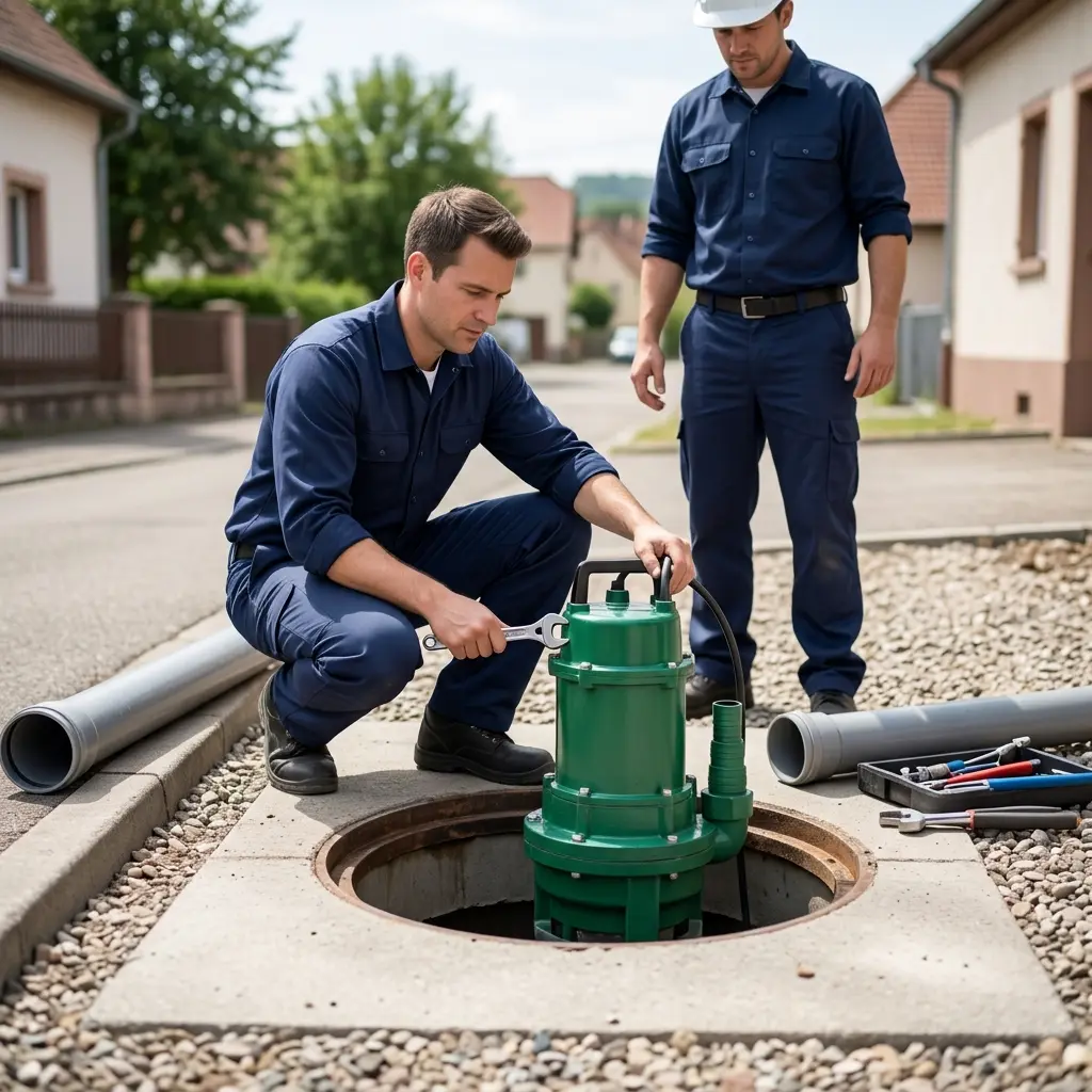 Installation pompe de relevage Epfig (67680)