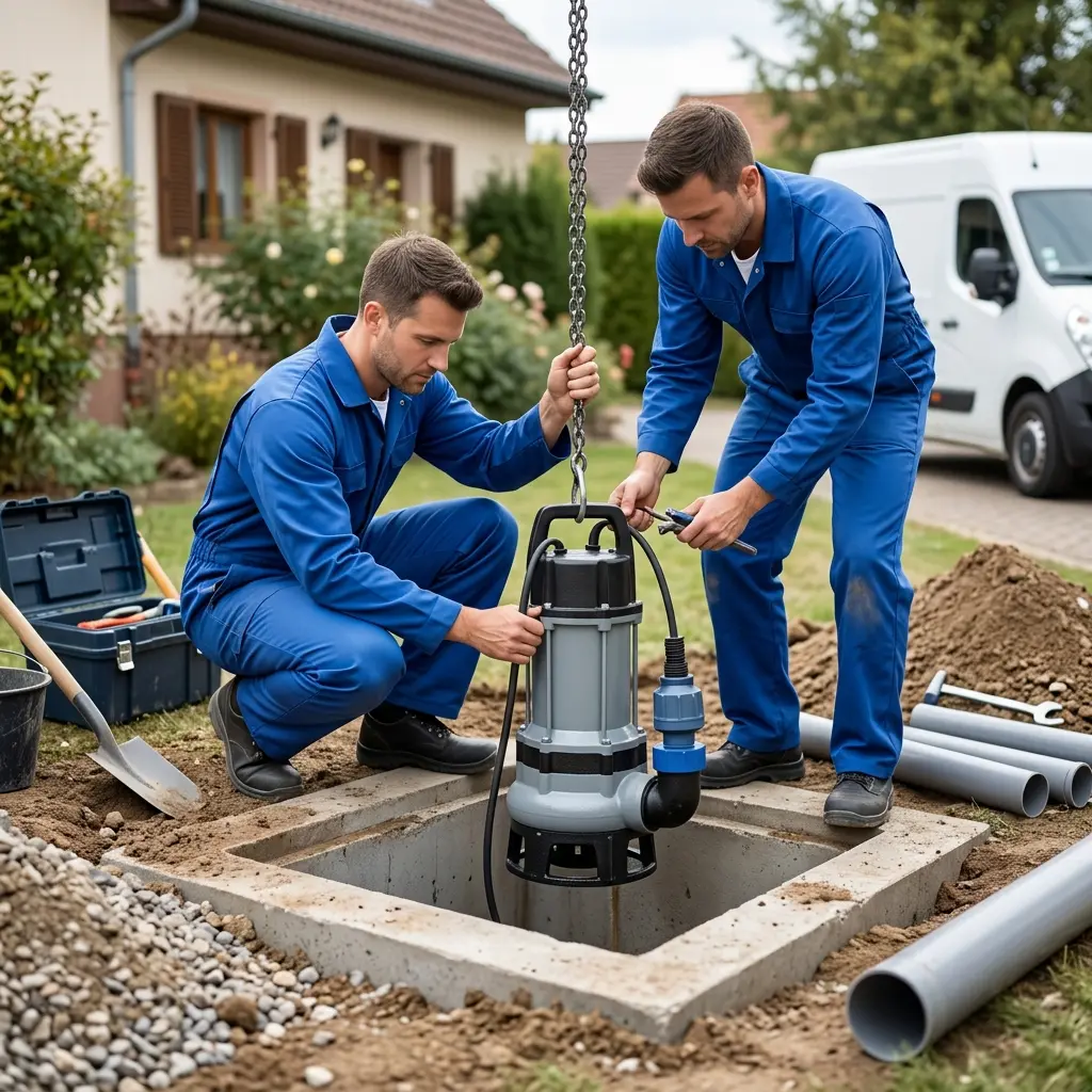 Installation pompe de relevage Châtenois (67730)