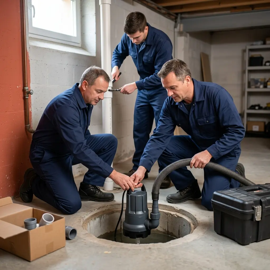 Installation pompe de relevage Gambsheim (67760)