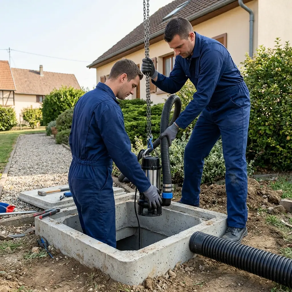 Installation pompe de relevage Wittisheim (67820)