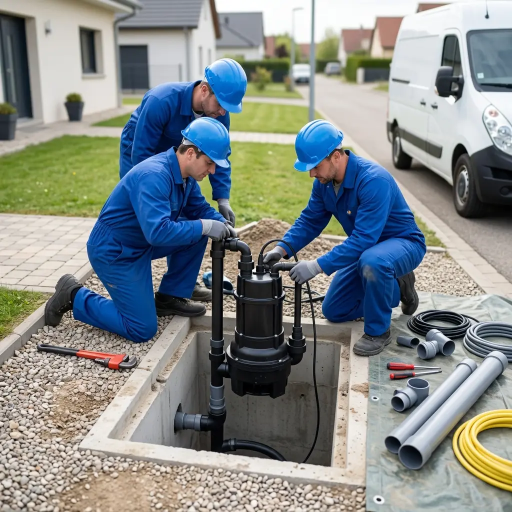 Installation pompe de relevage Bischoffsheim (67870)