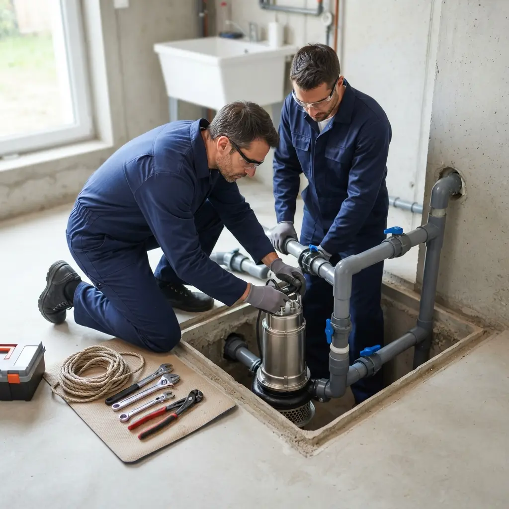 Gardez la sérénité dans votre maison en confiant votre pompe de relevage à nos experts locaux
