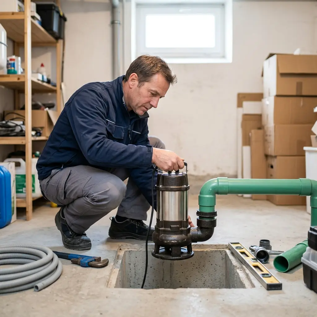 Installation pompe de relevage Paris 1 (75001)
