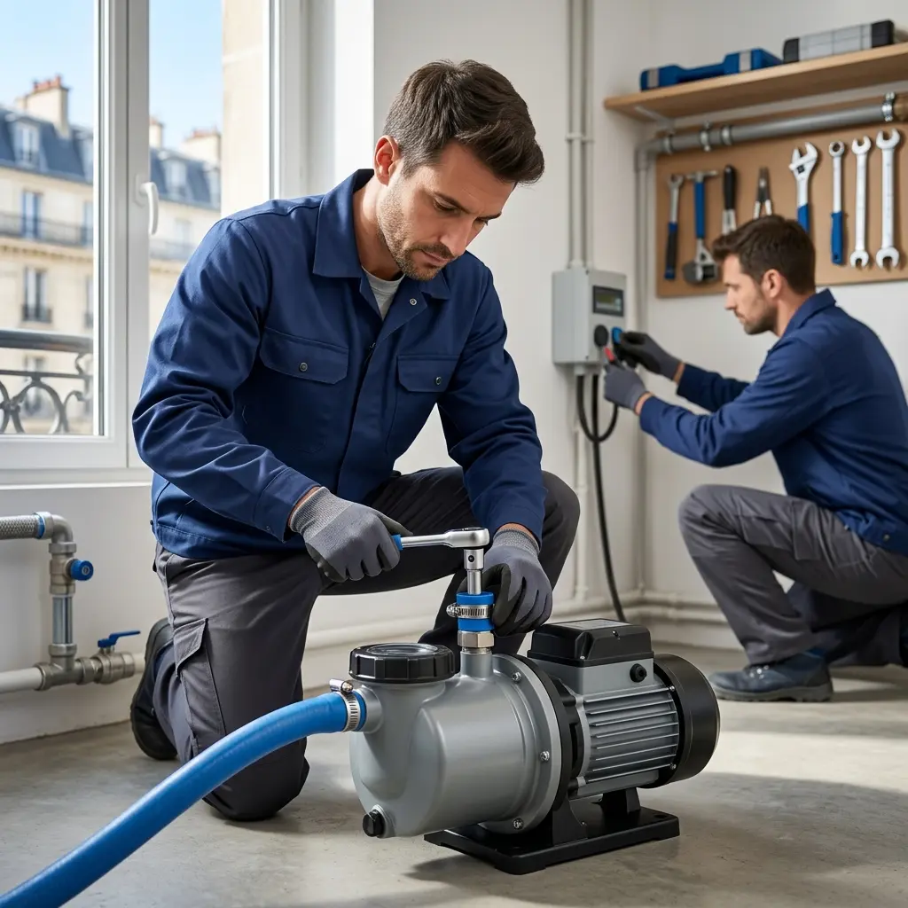 Un accompagnement complet pour votre pompe de relevage à Paris 6e