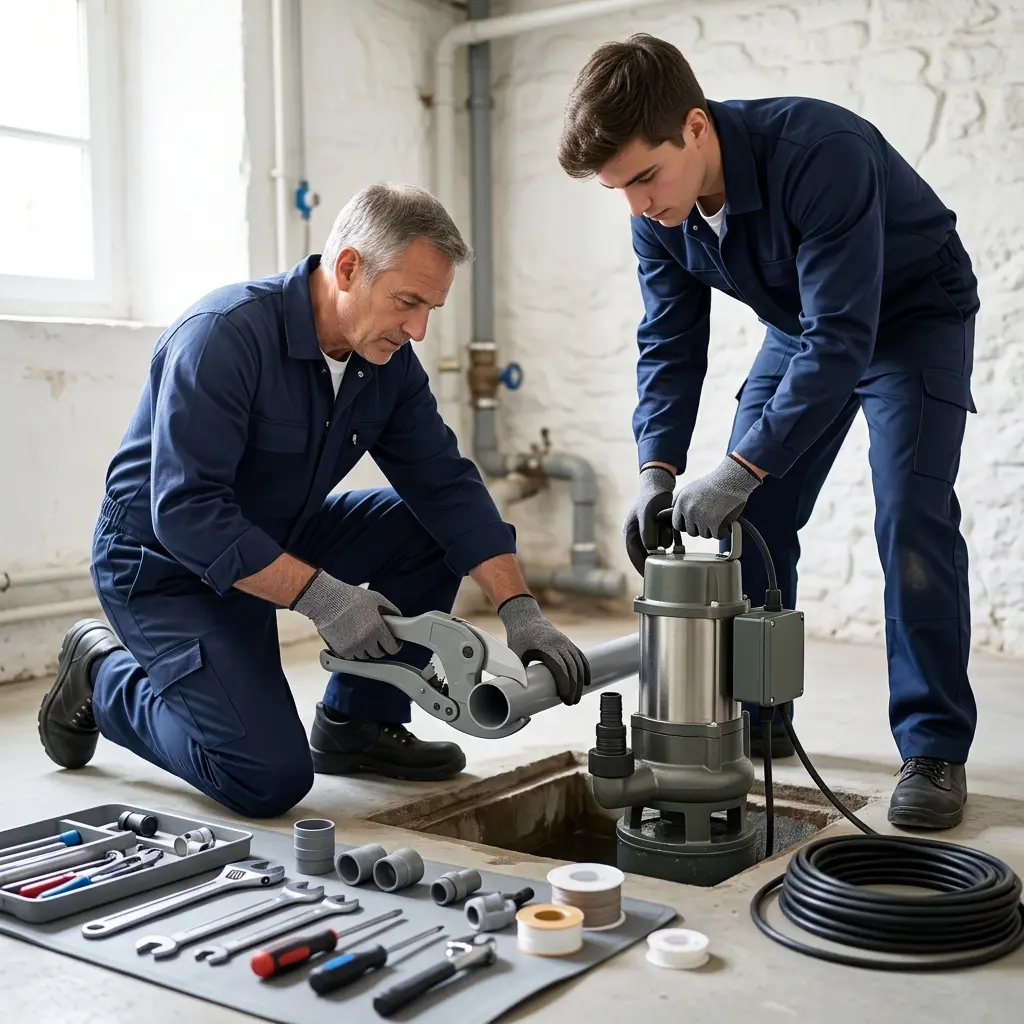 Installation pompe de relevage Paris 7 (75007)