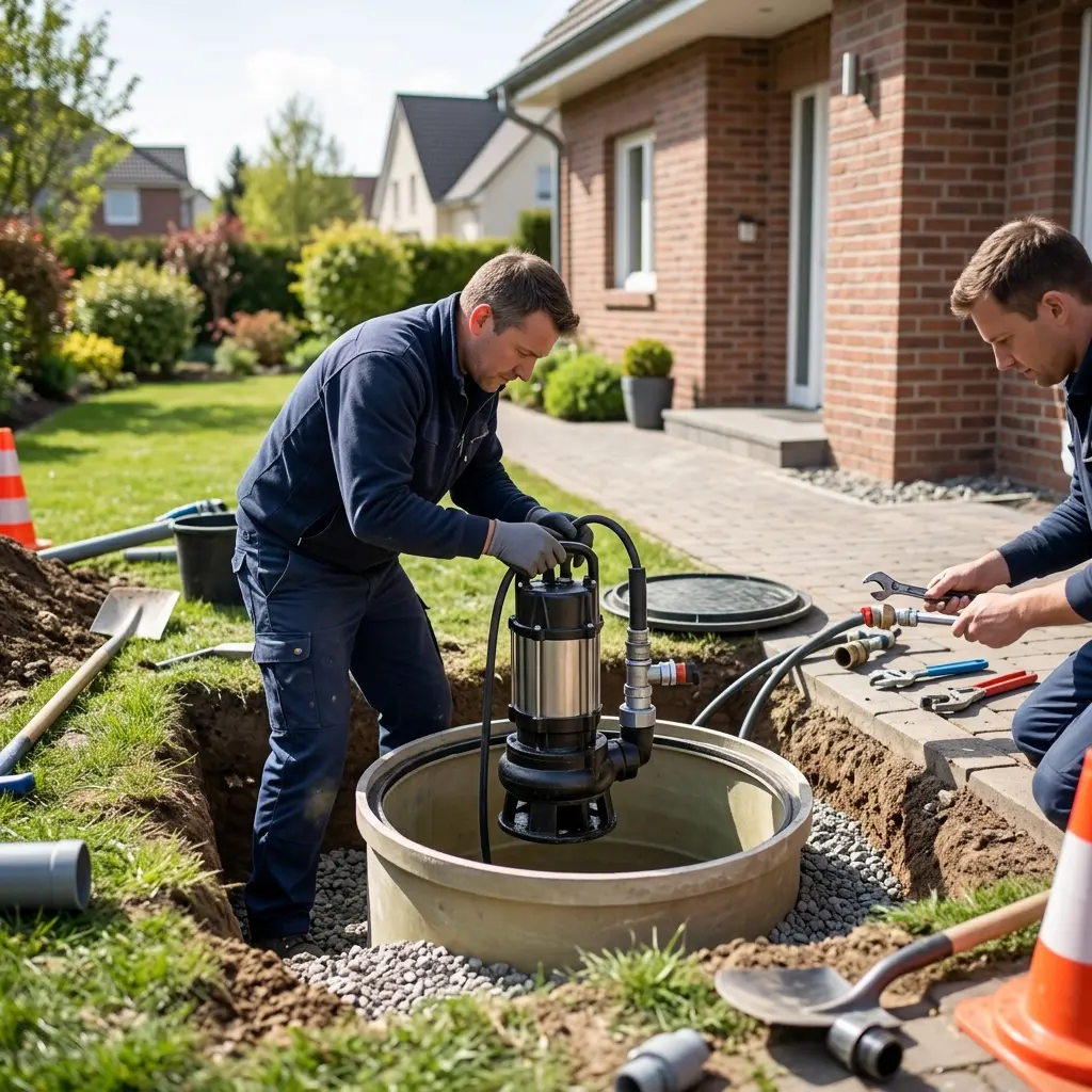 Installation pompe de relevage Montévrain (77144)