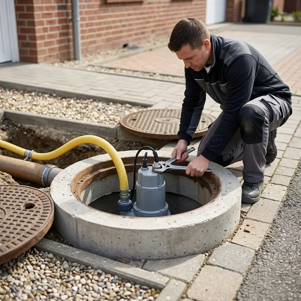 Installation pompe de relevage Tournan-en-Brie (77220)