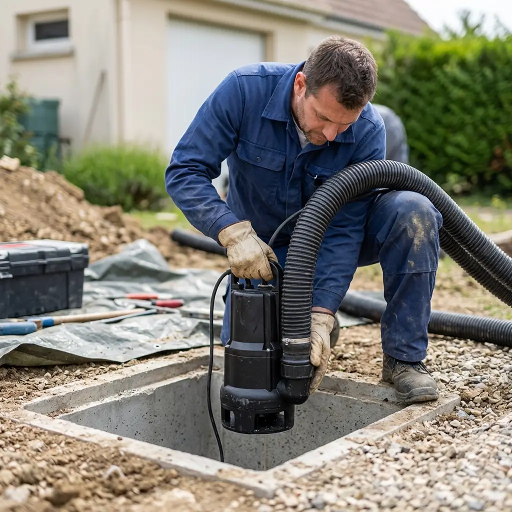 Installation pompe de relevage Moussy-le-Neuf (77230)