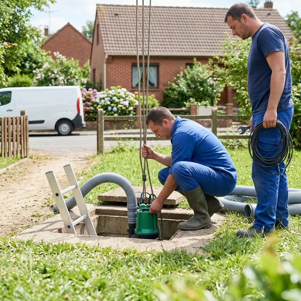 Installation pompe de relevage Esbly (77450)